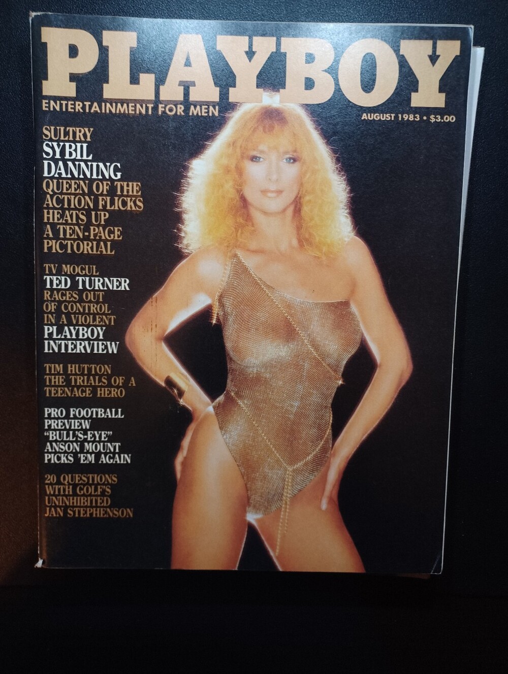 Vintage Playboy featuring Sybil Danning